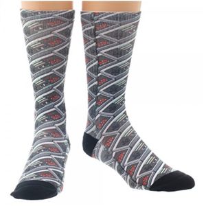 Retro Nintendo NES Controller Crew Socks [NWT]